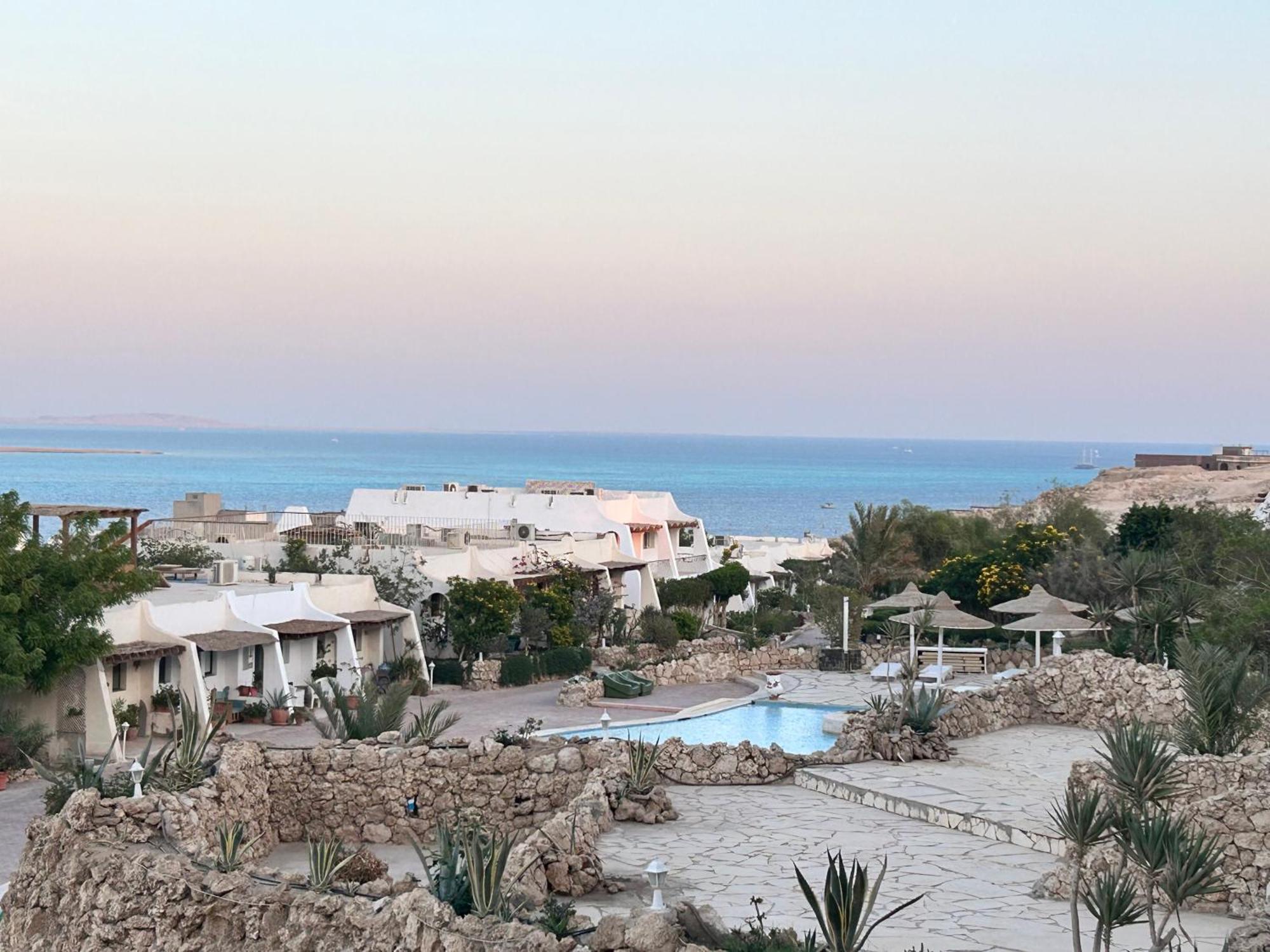 Cordoba Sea View Apartment With Open Air Jacuzzi At Mastaba Hurghada Eksteriør bilde