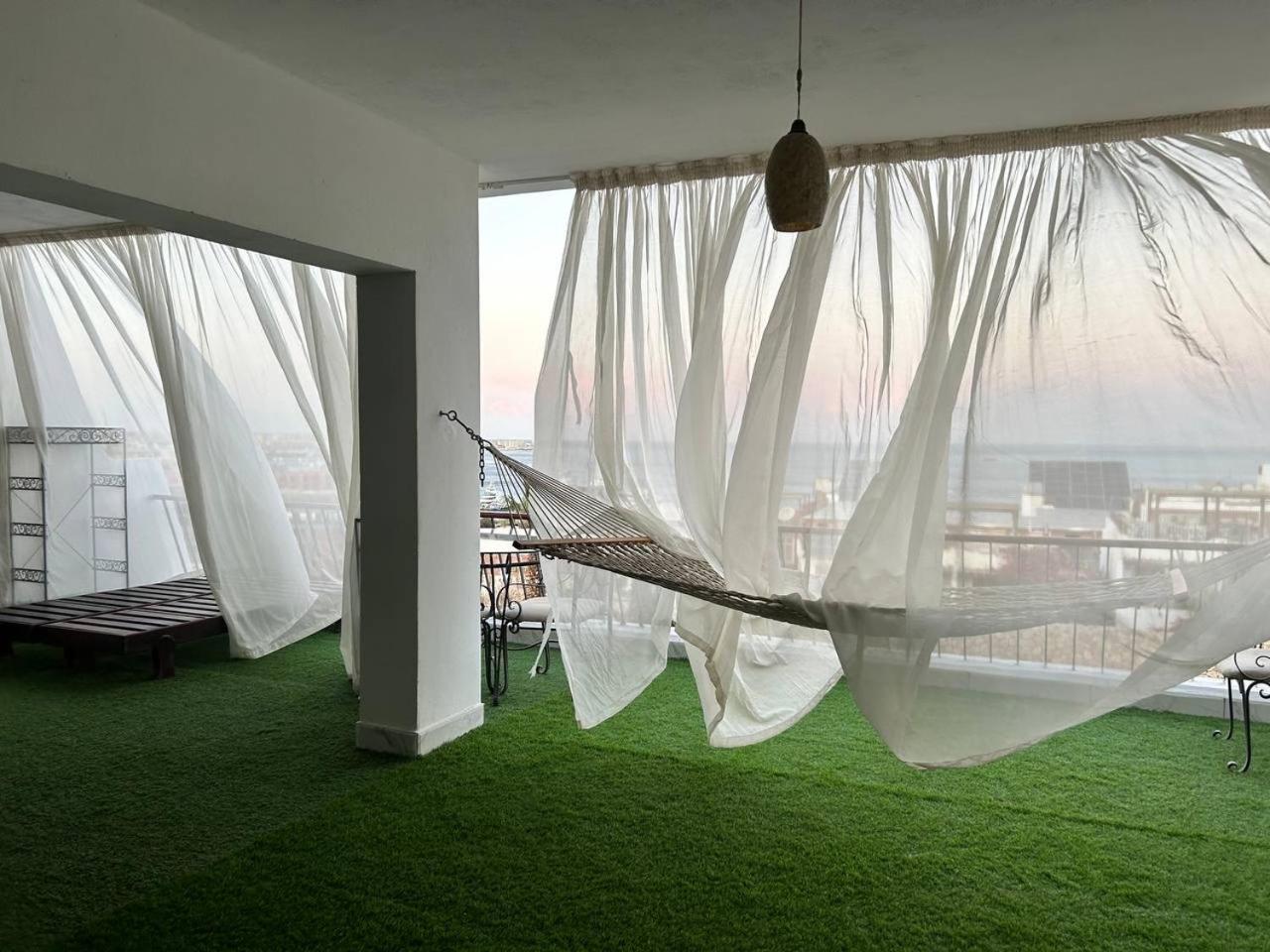 Cordoba Sea View Apartment With Open Air Jacuzzi At Mastaba Hurghada Eksteriør bilde