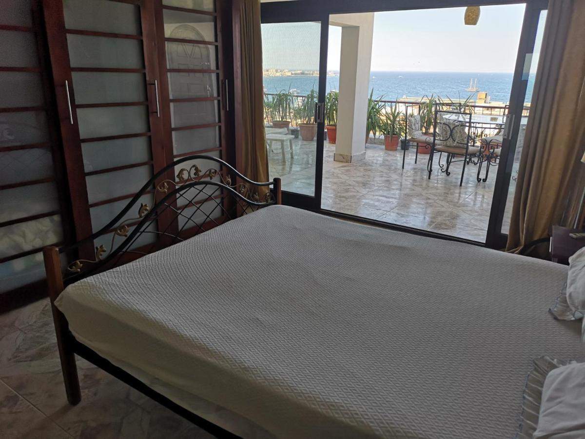 Cordoba Sea View Apartment With Open Air Jacuzzi At Mastaba Hurghada Eksteriør bilde